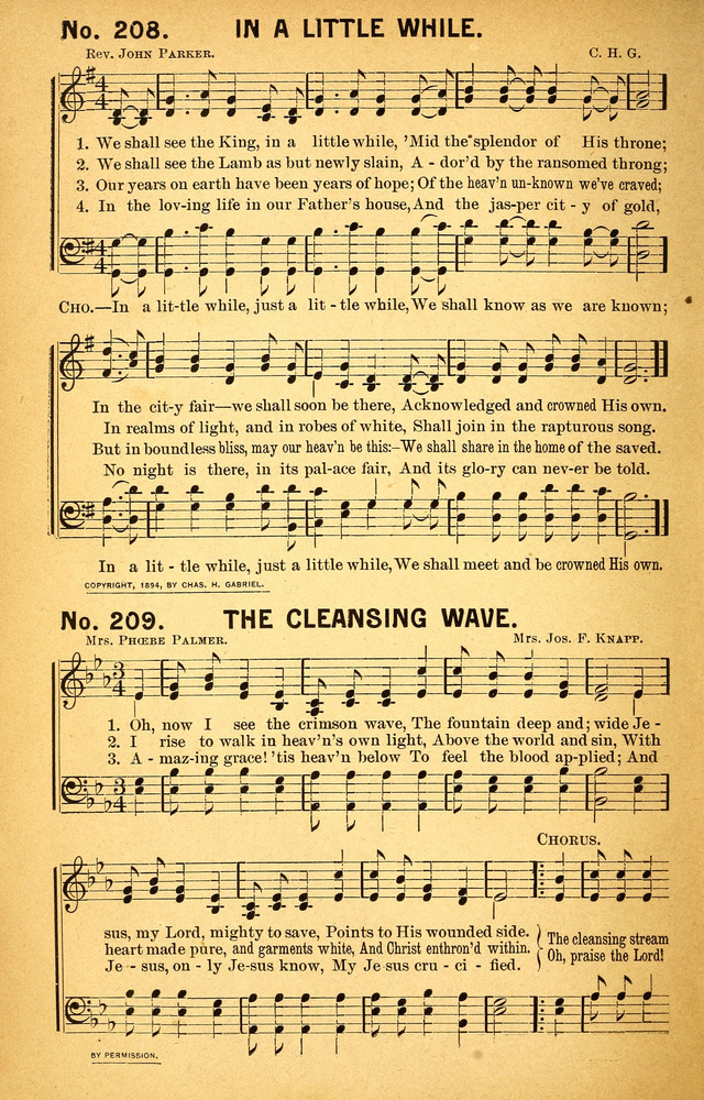 Songs of the Pentecost for the Forward Gospel Movement page 206
