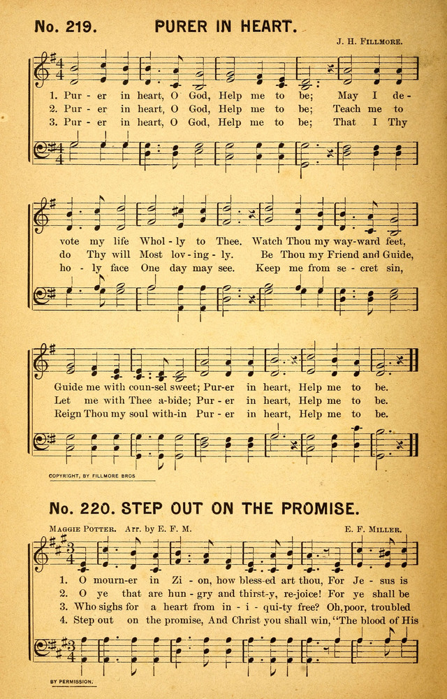 Songs of the Pentecost for the Forward Gospel Movement page 212
