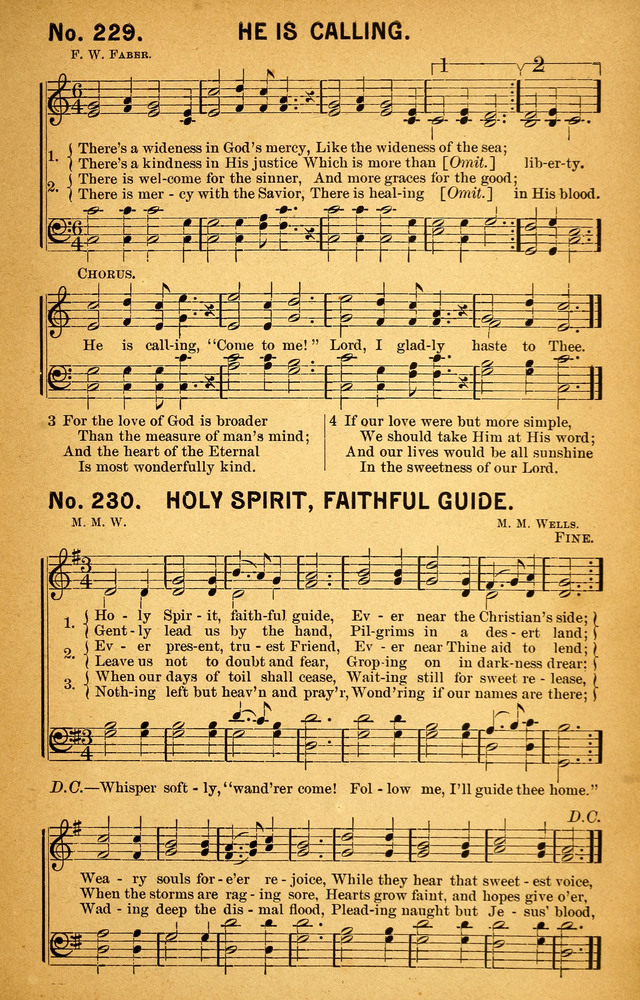 Songs of the Pentecost for the Forward Gospel Movement page 217