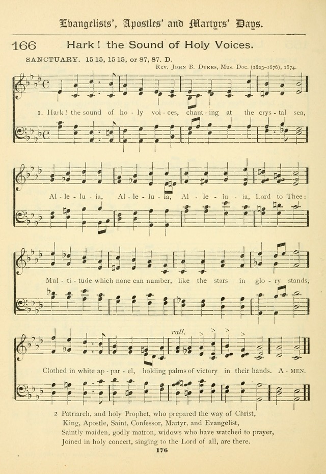 School and Parish Hymnal: with tunes page 177