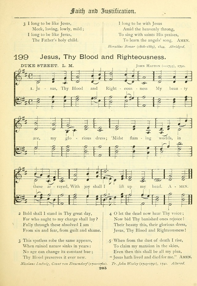 School and Parish Hymnal: with tunes page 206