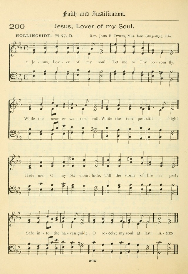 School and Parish Hymnal: with tunes page 207