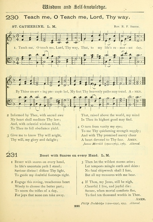 School and Parish Hymnal: with tunes page 232