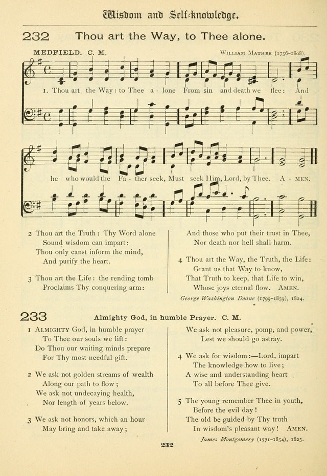 School and Parish Hymnal: with tunes page 233