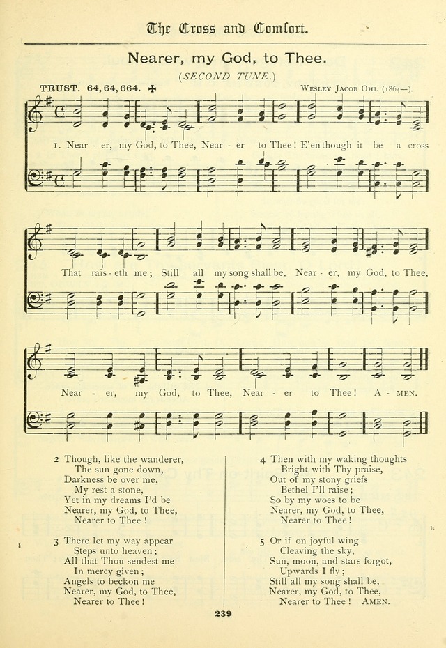 School and Parish Hymnal: with tunes page 240