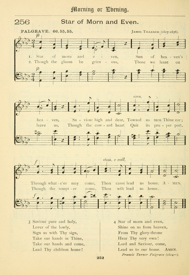School and Parish Hymnal: with tunes page 253