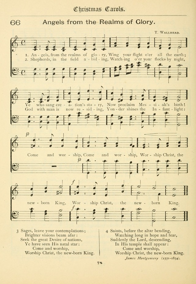 School and Parish Hymnal: with tunes page 79