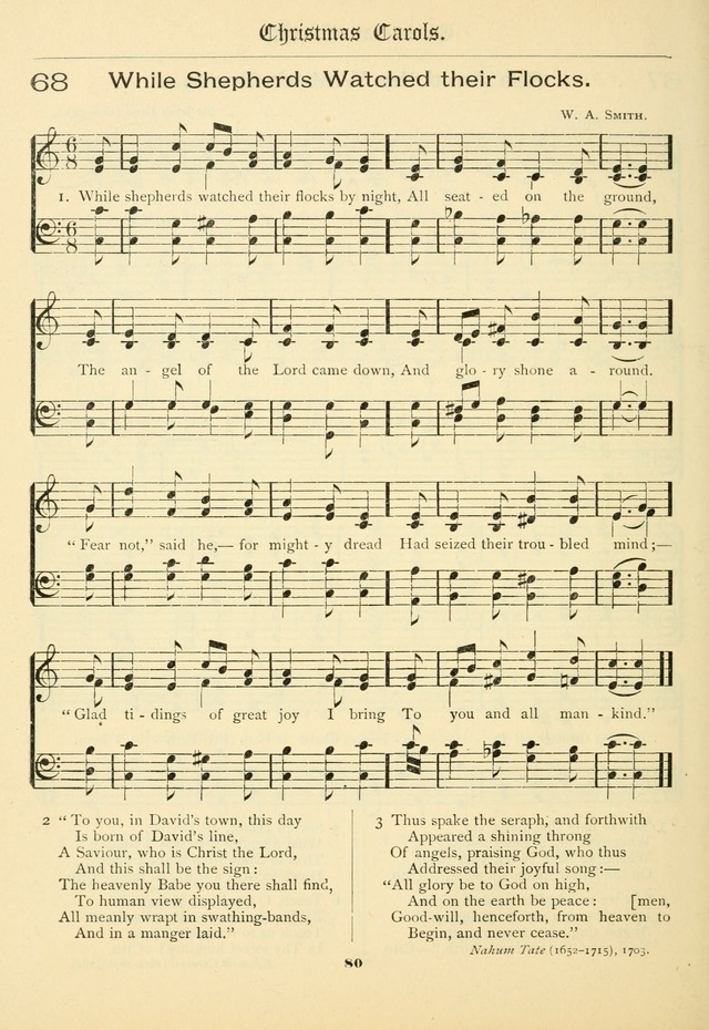 School and Parish Hymnal: with tunes page 81
