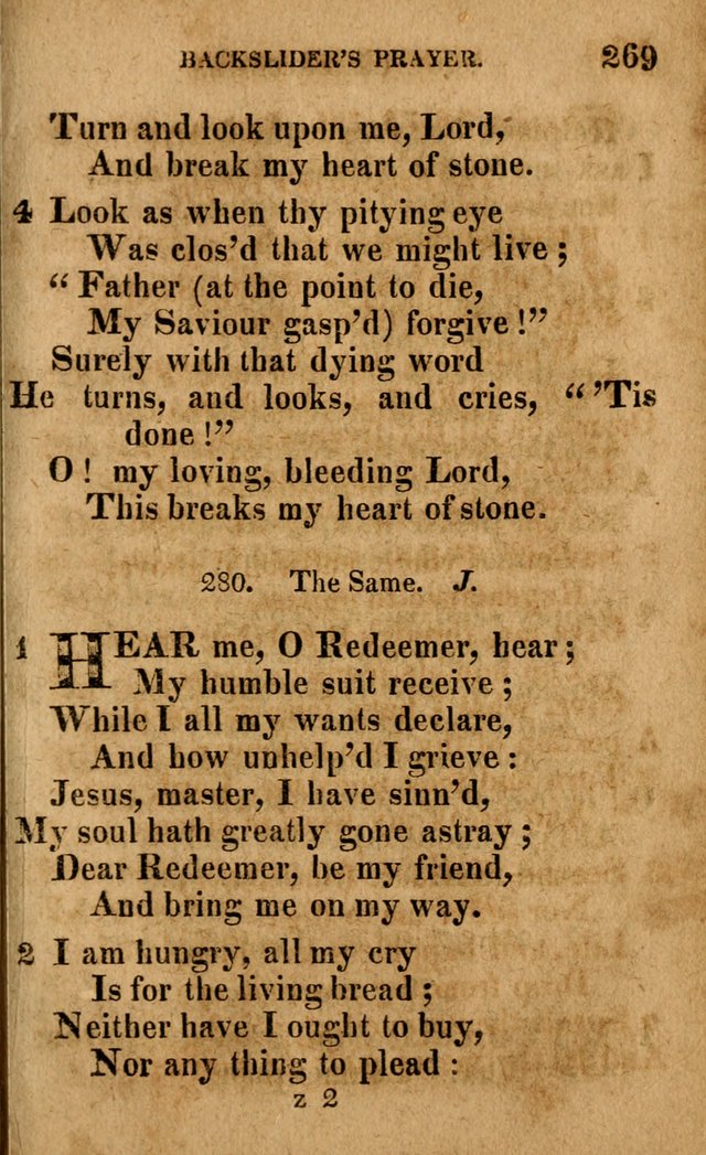 A Selection of Psalms and Hymns: done under the appointment of the Philadelphian Association (4th ed.) page 269