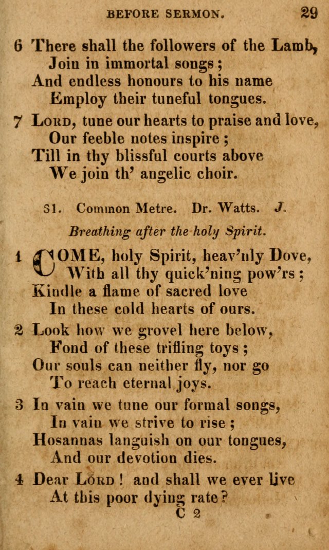 A Selection of Psalms and Hymns: done under the appointment of the Philadelphian Association (4th ed.) page 29
