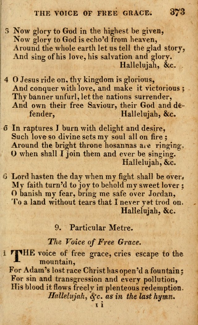 A Selection of Psalms and Hymns: done under the appointment of the Philadelphian Association (4th ed.) page 373