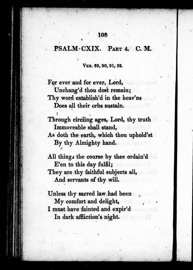 A Selection of Psalms, Hymns and Anthems, for every Sunday and principal festival throughout the year. for the use of congregations in the dioceses Quebec and Toronto. page 105