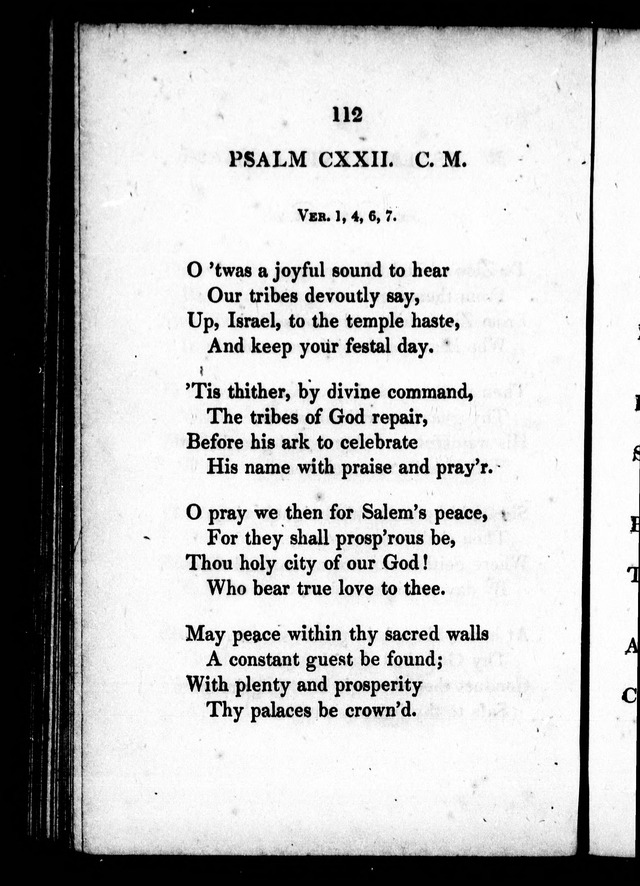 A Selection of Psalms, Hymns and Anthems, for every Sunday and principal festival throughout the year. for the use of congregations in the dioceses Quebec and Toronto. page 109