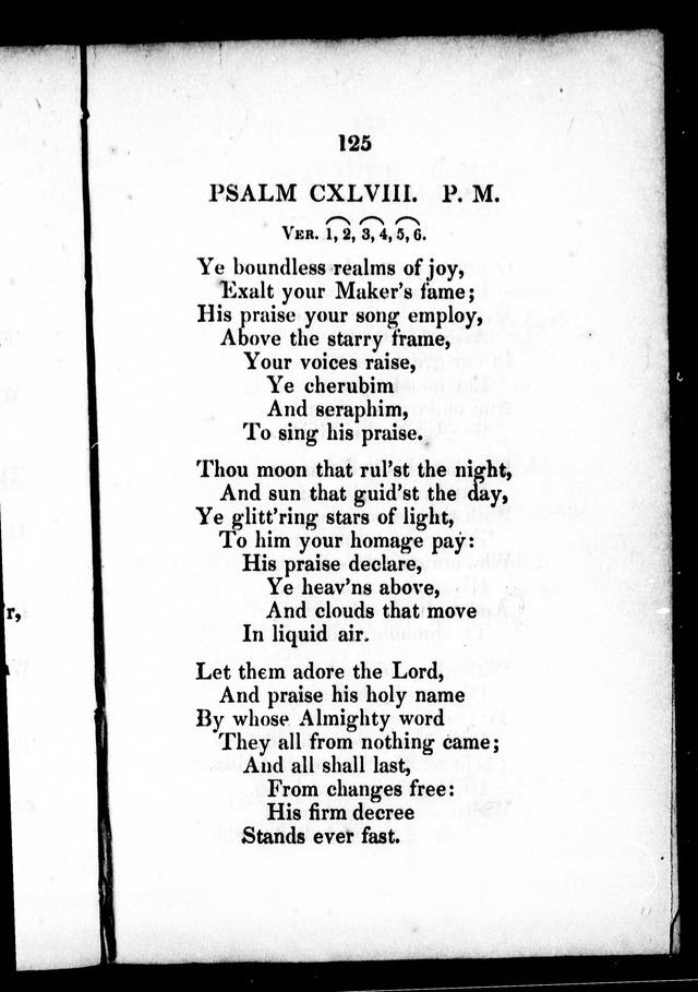 A Selection of Psalms, Hymns and Anthems, for every Sunday and principal festival throughout the year. for the use of congregations in the dioceses Quebec and Toronto. page 122