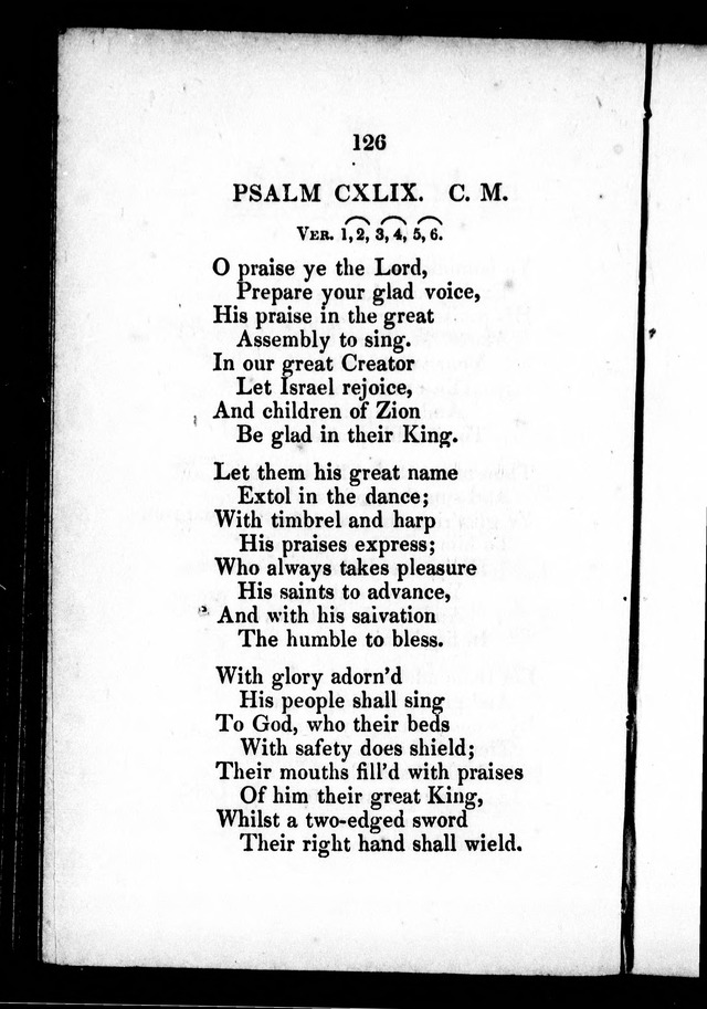 A Selection of Psalms, Hymns and Anthems, for every Sunday and principal festival throughout the year. for the use of congregations in the dioceses Quebec and Toronto. page 123