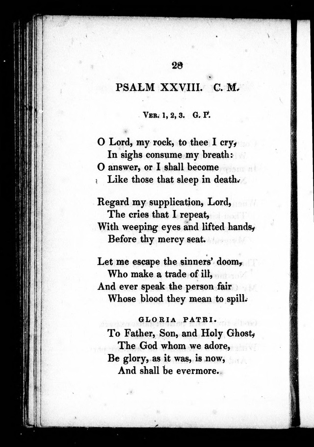 A Selection of Psalms, Hymns and Anthems, for every Sunday and principal festival throughout the year. for the use of congregations in the dioceses Quebec and Toronto. page 22