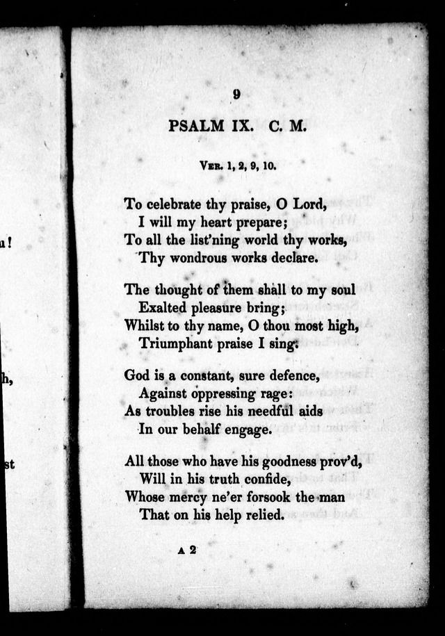 A Selection of Psalms, Hymns and Anthems, for every Sunday and principal festival throughout the year. for the use of congregations in the dioceses Quebec and Toronto. page 3