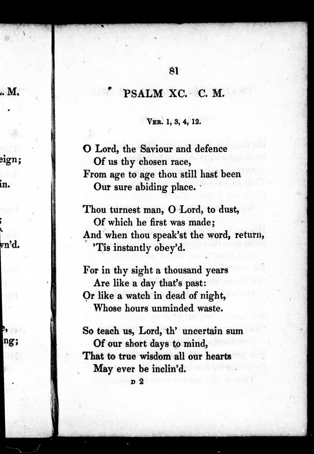 A Selection of Psalms, Hymns and Anthems, for every Sunday and principal festival throughout the year. for the use of congregations in the dioceses Quebec and Toronto. page 75