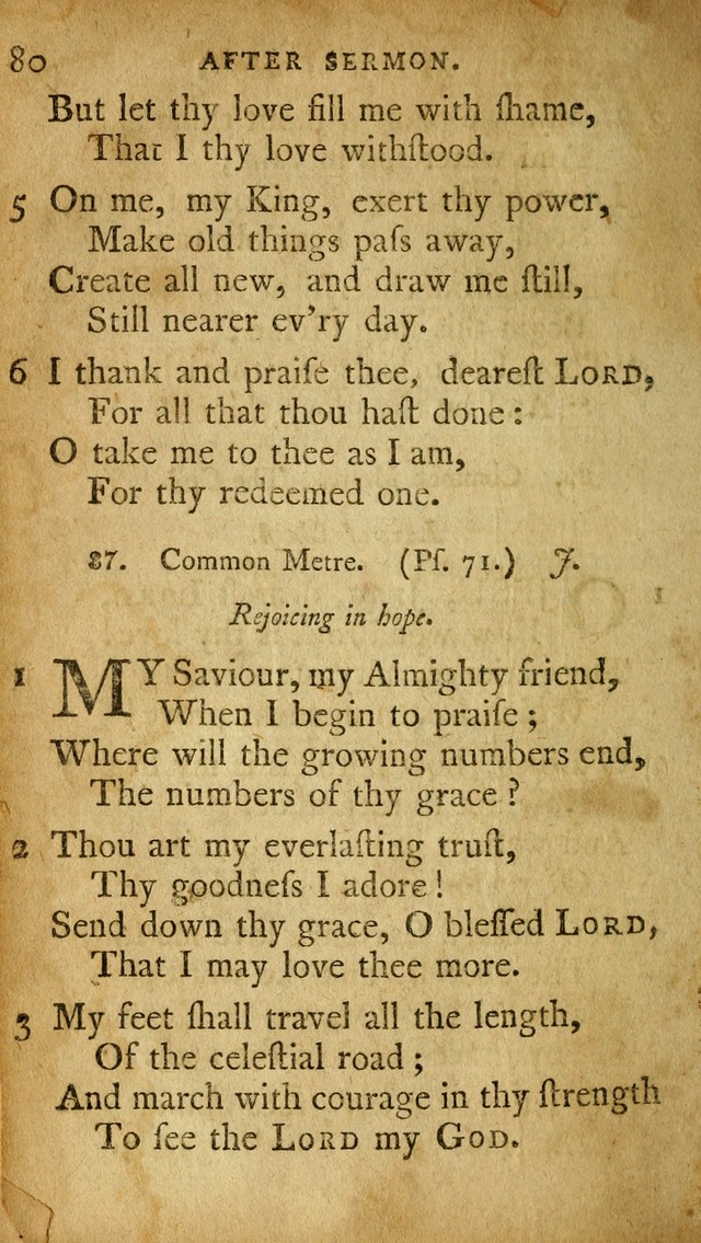 A Selection of Psalms and Hymns: done under appointment of the Philadelphian Association (2nd ed) page 102