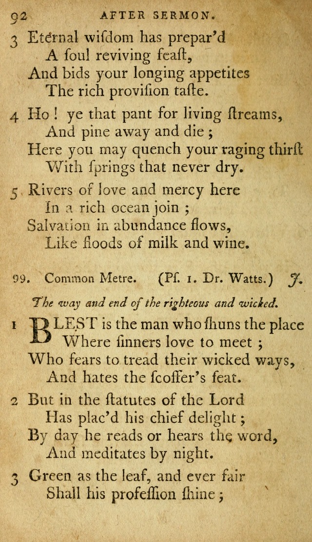 A Selection of Psalms and Hymns: done under appointment of the Philadelphian Association (2nd ed) page 114
