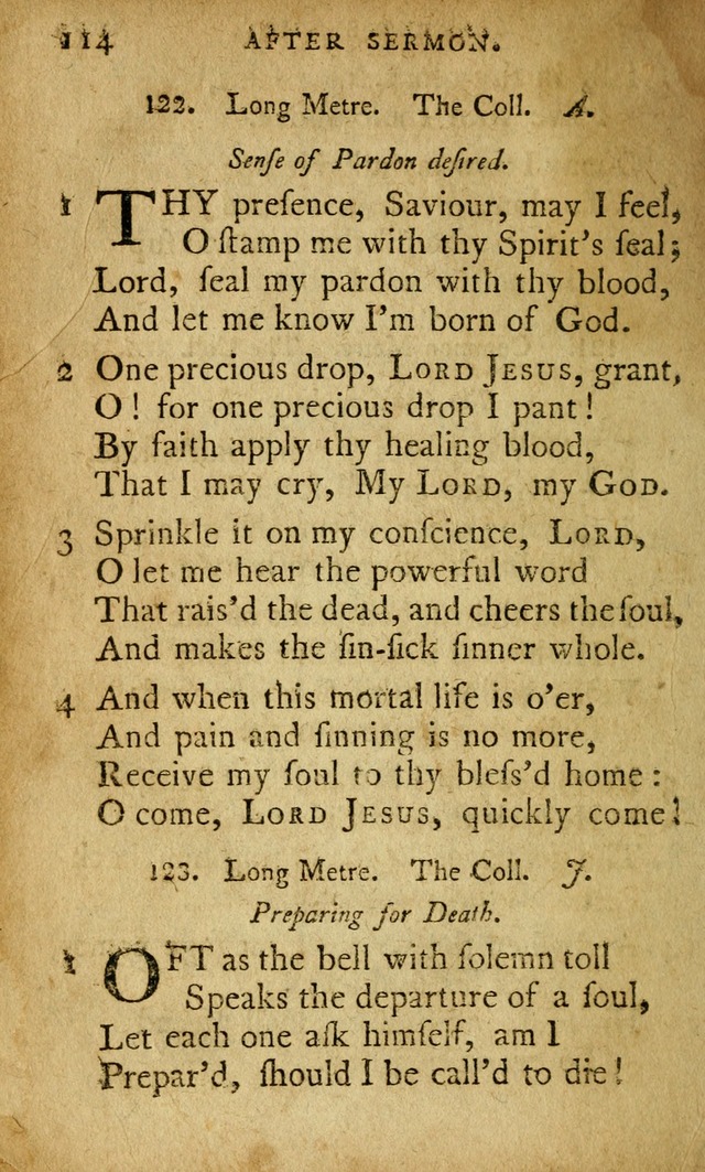 A Selection of Psalms and Hymns: done under appointment of the Philadelphian Association (2nd ed) page 138