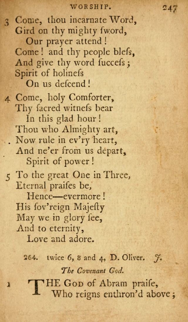 A Selection of Psalms and Hymns: done under appointment of the Philadelphian Association (2nd ed) page 263