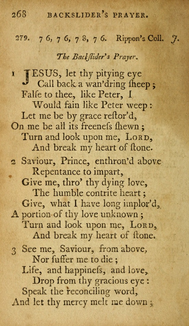 A Selection of Psalms and Hymns: done under appointment of the Philadelphian Association (2nd ed) page 284