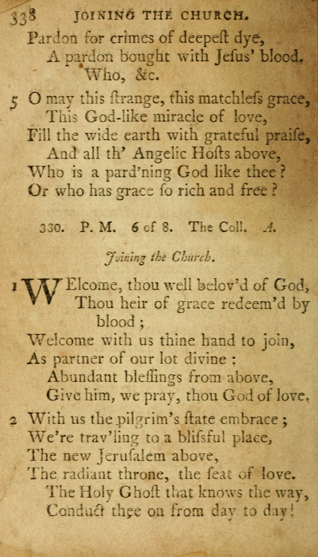 A Selection of Psalms and Hymns: done under appointment of the Philadelphian Association (2nd ed) page 354