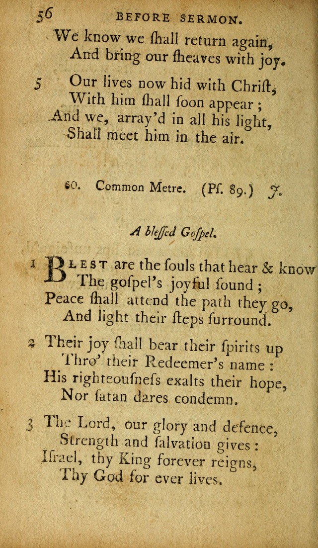 A Selection of Psalms and Hymns: done under appointment of the Philadelphian Association (2nd ed) page 78