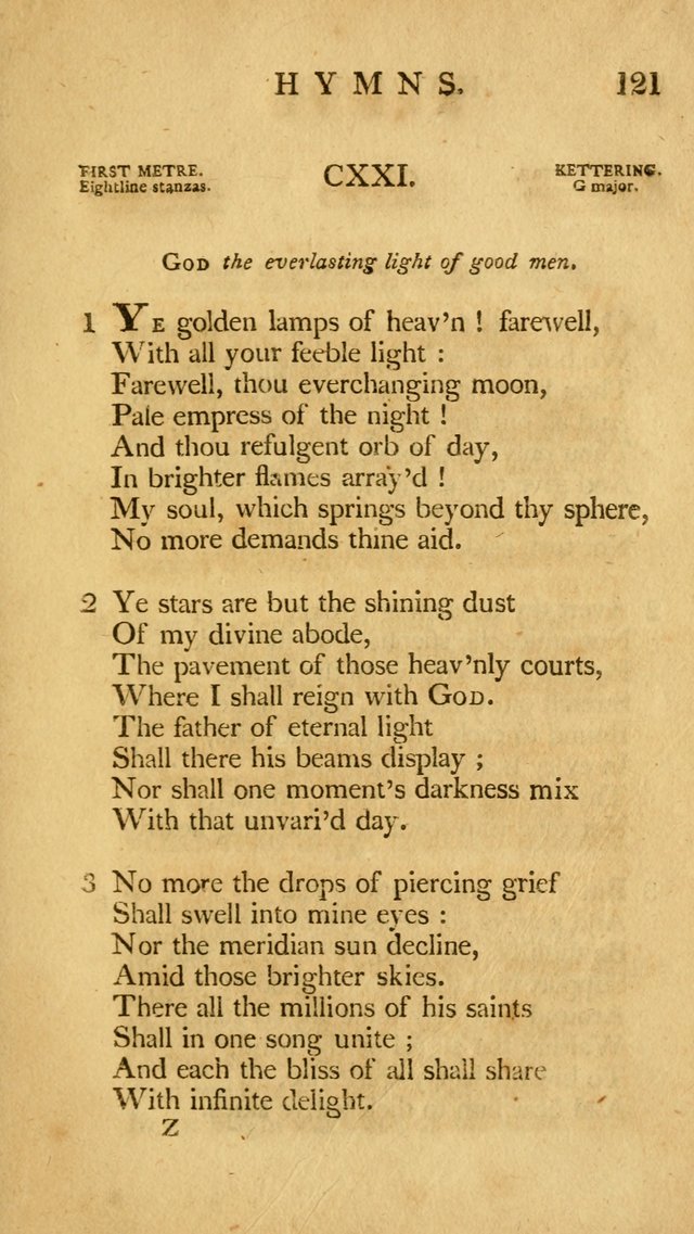 A Selection of Psalms and Hymns, Embracing all the Varieties of Subjects page 275