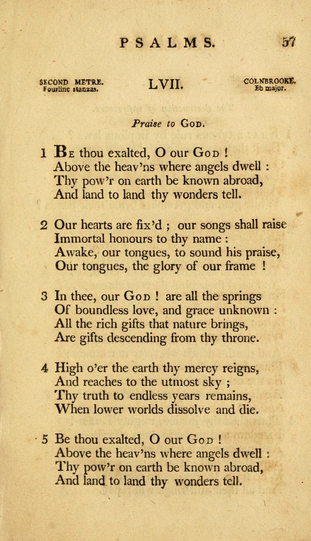 A Selection of Psalms and Hymns, Embracing all the Varieties of Subjects page 61