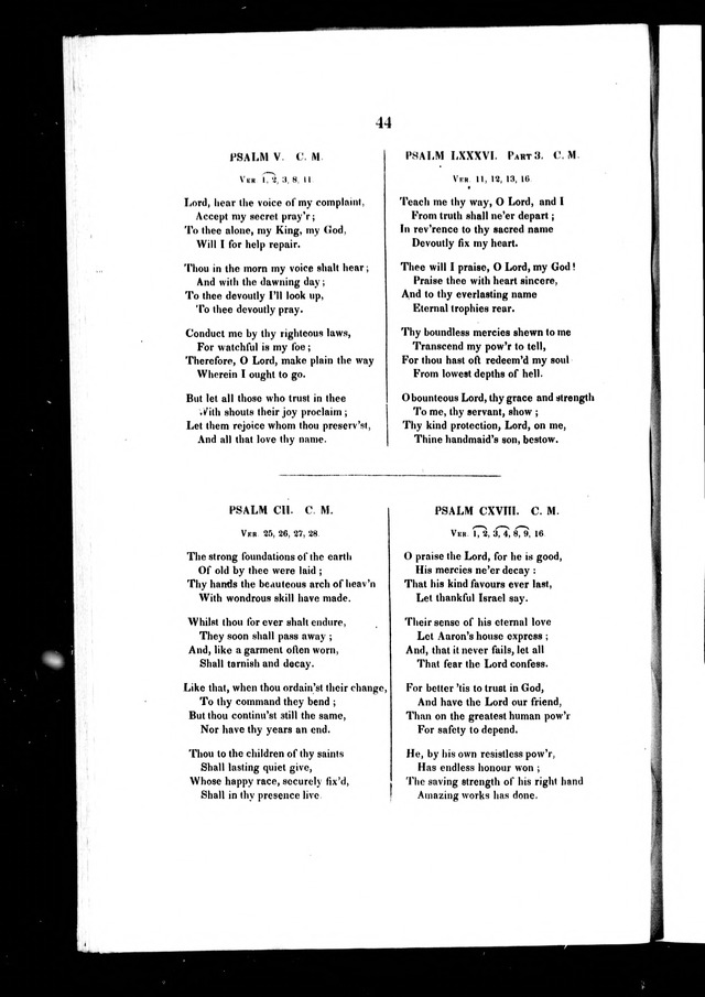 A Selection of Psalms and Hymns: for every Sunday and principle festival throughout the year for the use of congregations in the Diocess of Quebec page 40