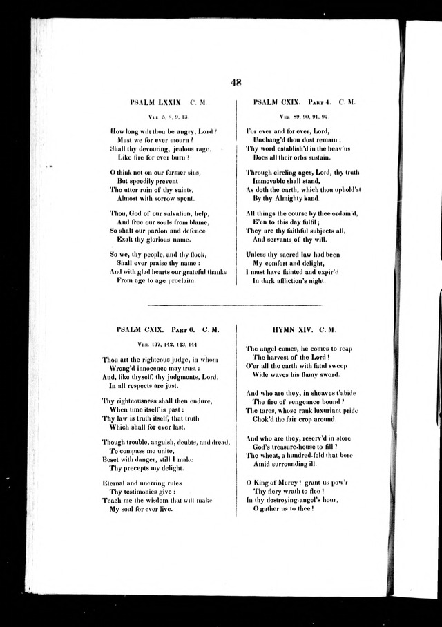 A Selection of Psalms and Hymns: for every Sunday and principle festival throughout the year for the use of congregations in the Diocess of Quebec page 44