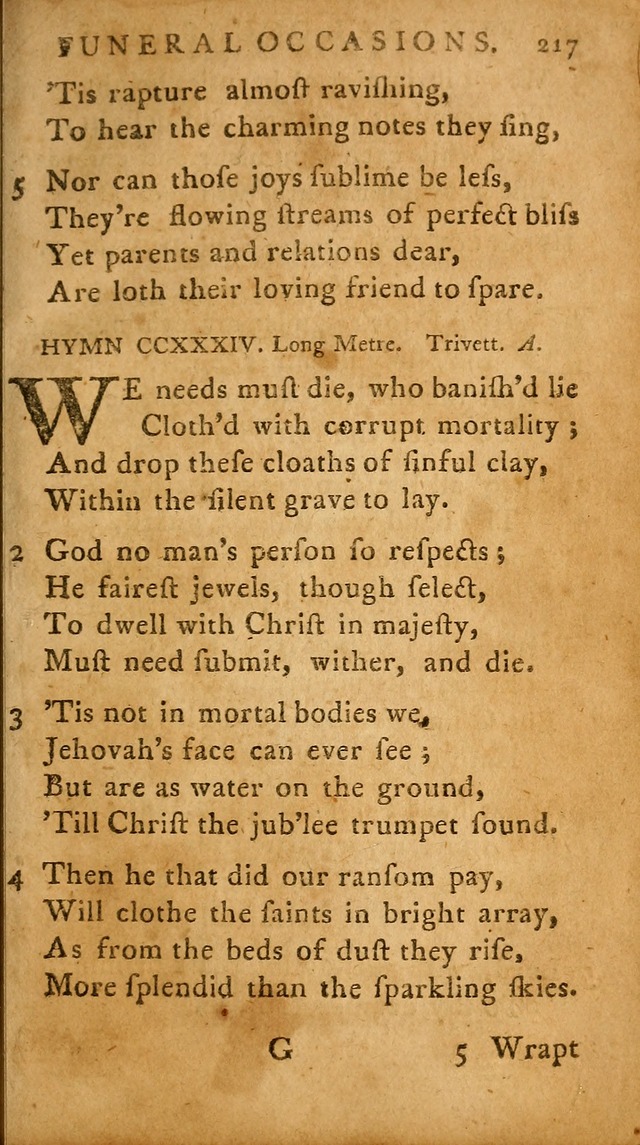 A Selection of Psalms and Hymns: done under the appointment of  the Philadelphian Association page 227
