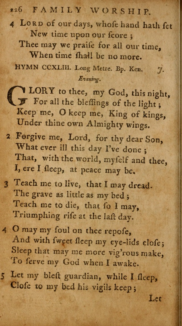 A Selection of Psalms and Hymns: done under the appointment of  the Philadelphian Association page 236