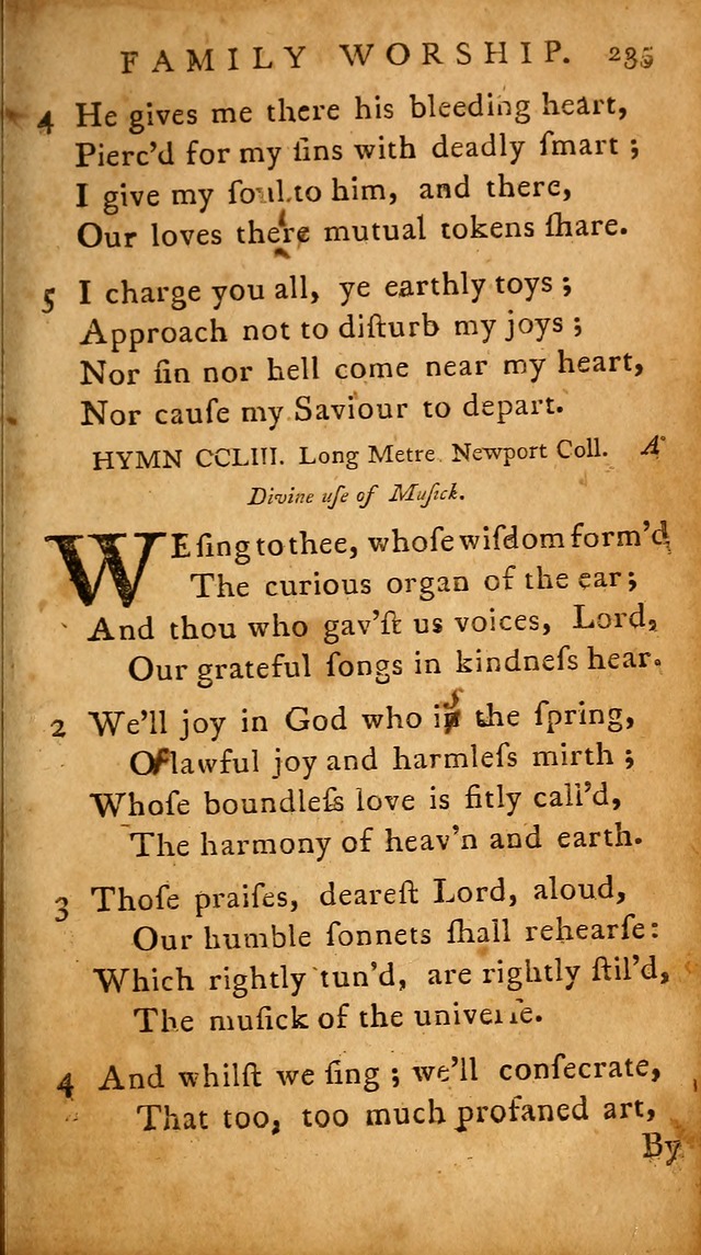 A Selection of Psalms and Hymns: done under the appointment of  the Philadelphian Association page 245