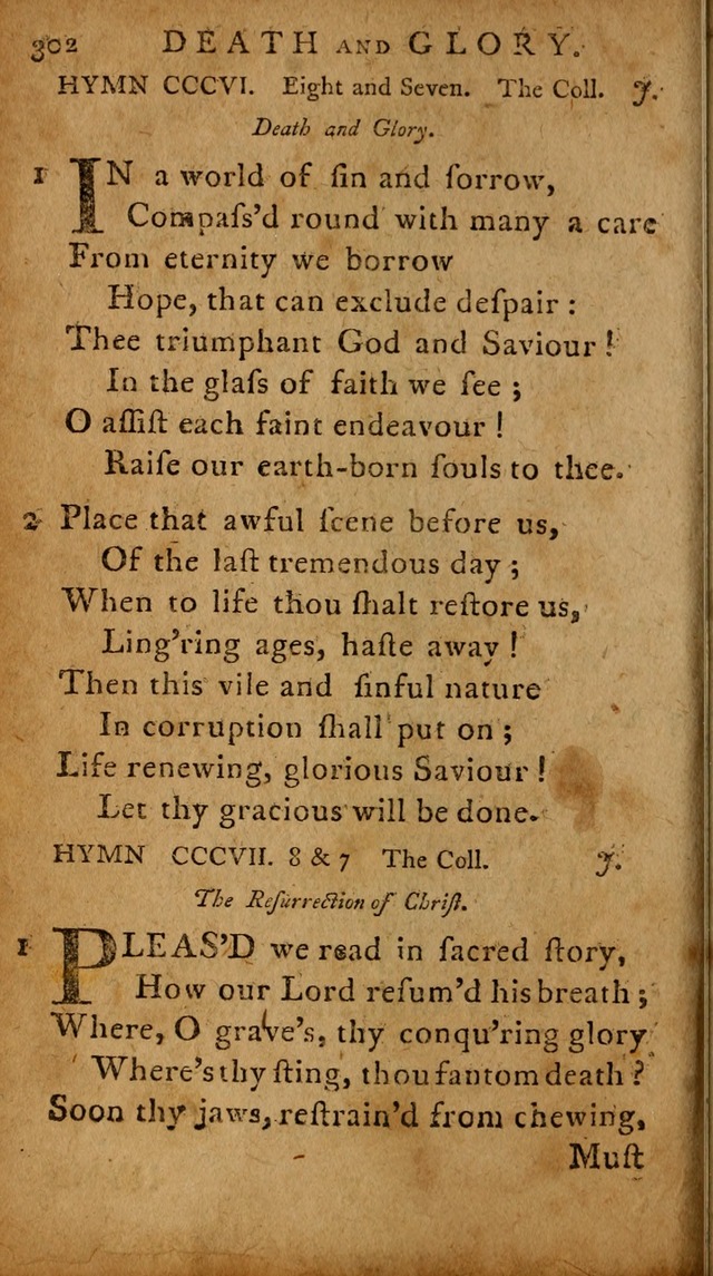 A Selection of Psalms and Hymns: done under the appointment of  the Philadelphian Association page 312