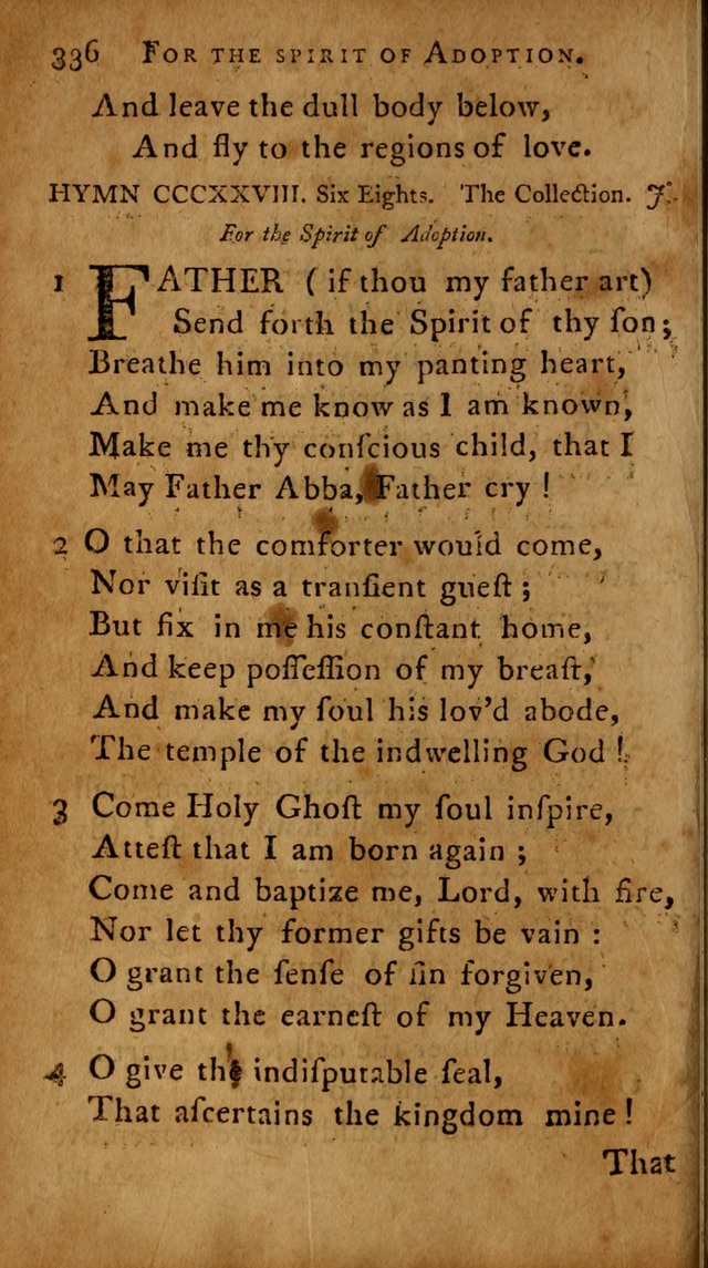 A Selection of Psalms and Hymns: done under the appointment of  the Philadelphian Association page 346
