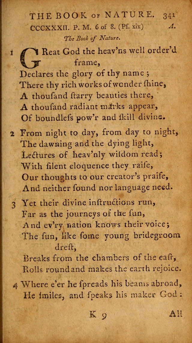 A Selection of Psalms and Hymns: done under the appointment of  the Philadelphian Association page 351