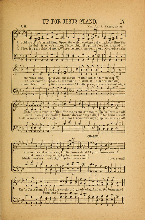 Songs of Peace, Love and Joy: for Sabbath Schools and Gospel Meetings page 17
