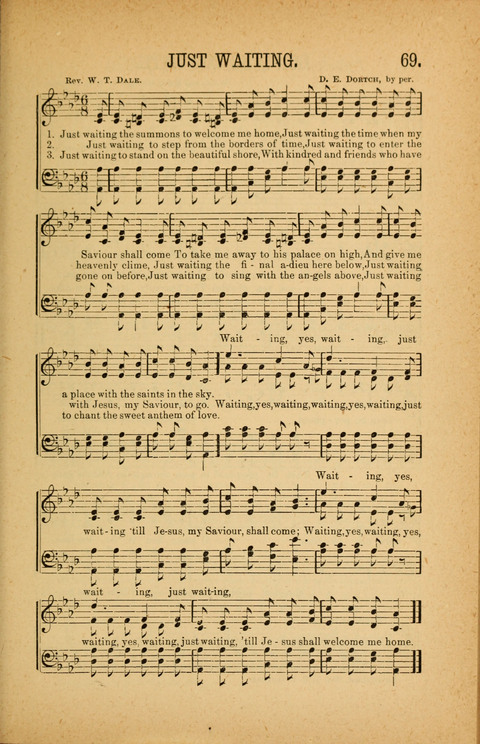 Songs of Peace, Love and Joy: for Sabbath Schools and Gospel Meetings page 69