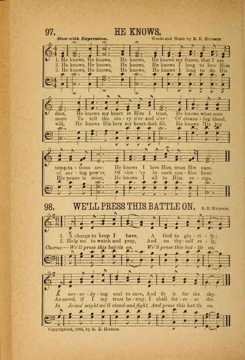 Songs of Peace, Love and Joy: for Sabbath Schools and Gospel Meetings page 92