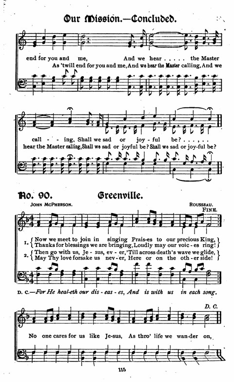 Songs and Praises: for Revivals, Sunday Schools, Singing Schools, and General Church Work page 99