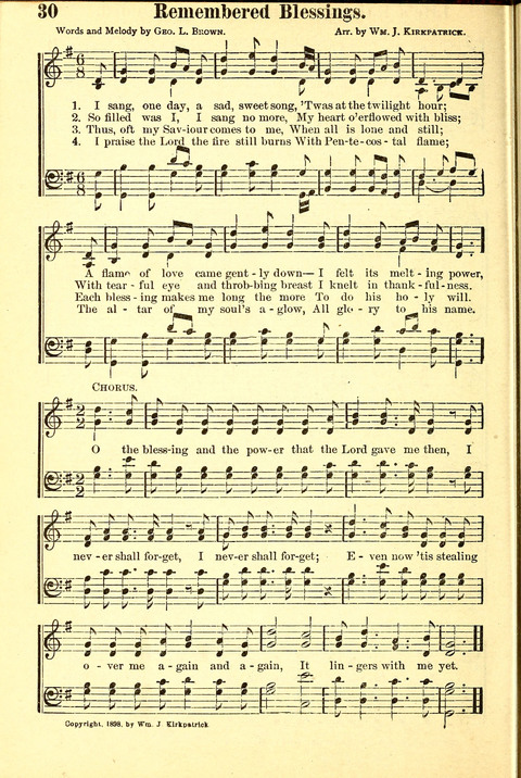 Songs of Praise and Victory page 30