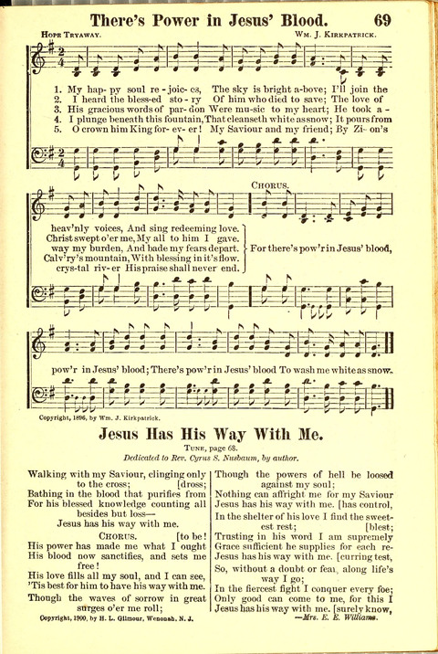 Songs of Praise and Victory page 69