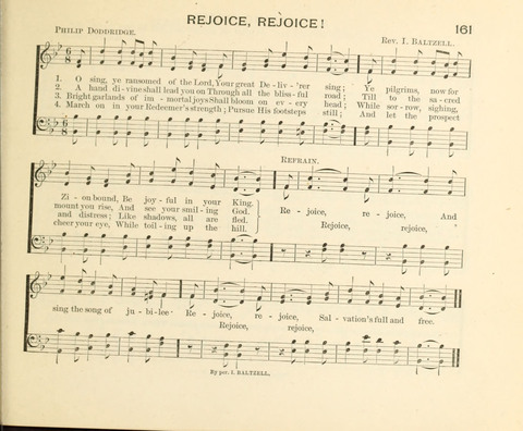 Sowing and Reaping: hymns, tunes and carols for the Snday school, prayer, praise and Gospel service page 161