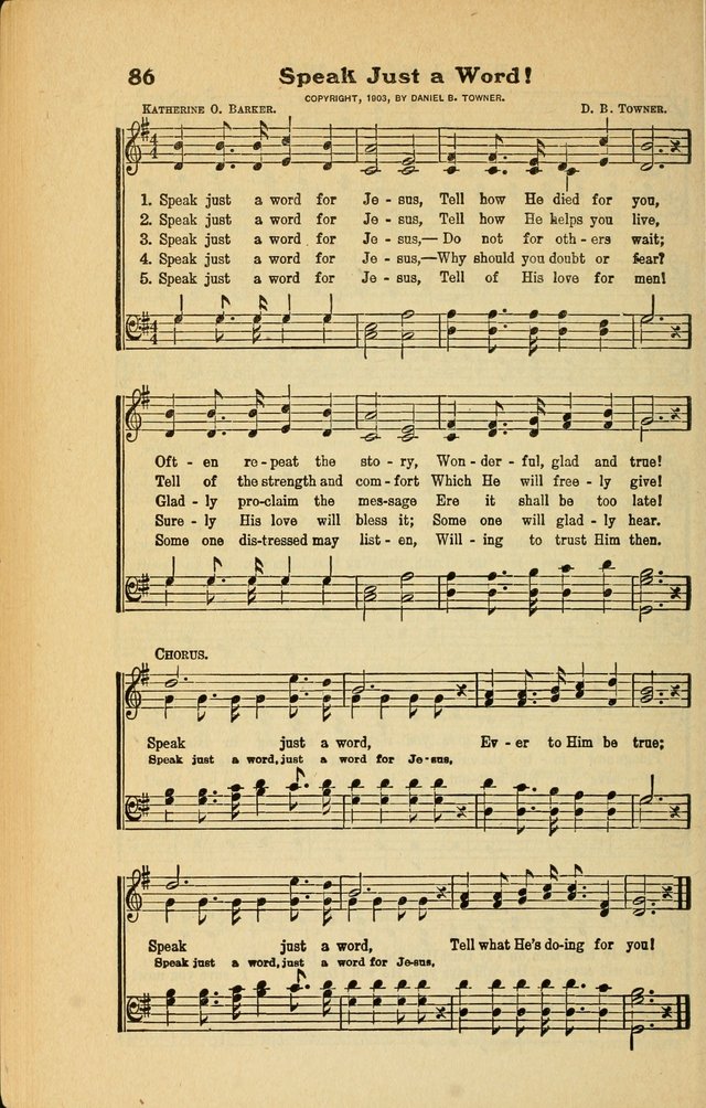 Select Revival Hymns : a collection of new and old hymns suitable for every department of church work, Bible school, young people