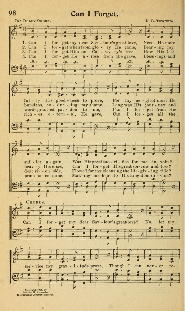 Select Revival Hymns : a collection of new and old hymns suitable for every department of church work, Bible school, young people