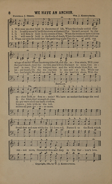 Soul Refreshing Songs: for use in religious meetings page 8
