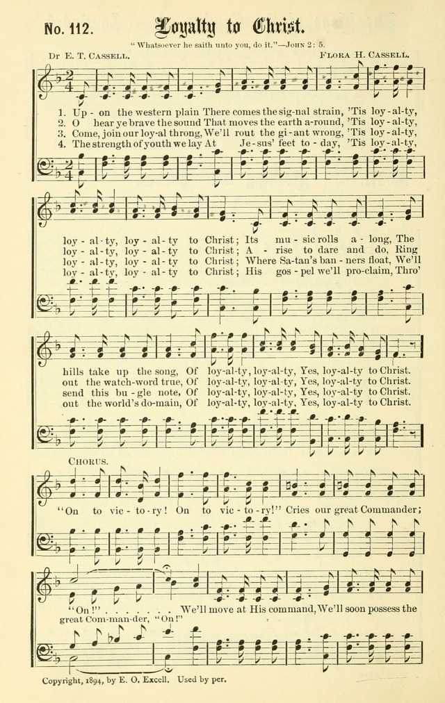 Sacred Songs No. 1: compiled and arranged for use in gospel meetings, Sunday schools, prayer meetings and other religious services page 114